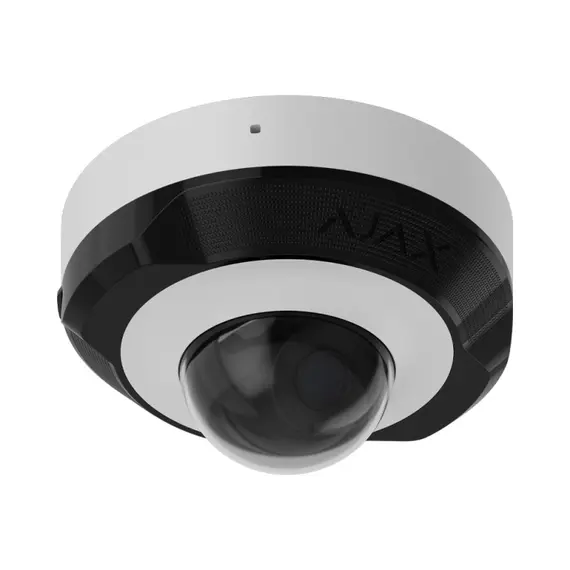 AJAX SYSTEMS Ajax IP mini dome kamera, 8 MP, 2,8 mm, 3840 x 2160 PX, WDR, @ 20 fps (4K UHD) (8EU) ASP, fehér