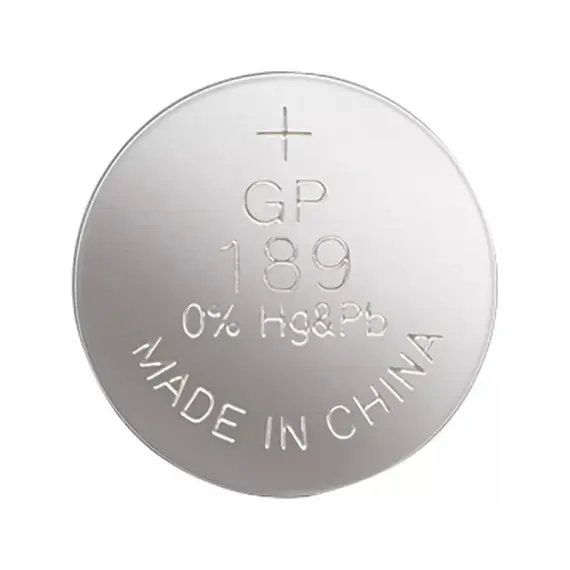 GP 189A / AG10 / LR54 / L1131 Alkáli Gombelem – Bliszteres Kiszerelés, 1,5V / 44mAh,