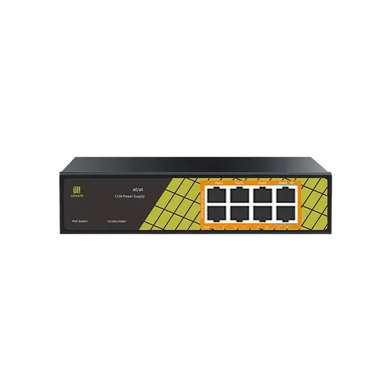 GENATA 8GE(PoE)  AI Gigabit PoE Switch
