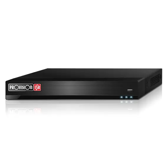 PROVISION-ISR Hálózati rögzítő (NVR), 8 csatornás, max. 12 MP IP kamera felbontás, 8 PoE Port