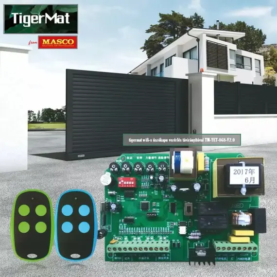 TIGERMAT Vezérlés tolókapukhoz