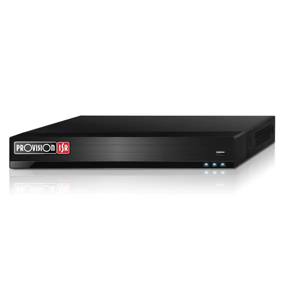 PROVISION-ISR Hálózati rögzítő (NVR), 8 csatornás, max. 12 MP IP kamera felbontás arcfelismerő