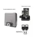 TIGERMAT TM-SL800 Kit_mag_mTX - automata tolókapu motor és vezérlés 2db speciális ugrókódos 433Mhz-es távirányítóval, mágneses végálláskapcsolóval, max.800kg