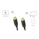 LogiLink AOC HDMI 2.1 -> HDMI 2.1 M/M video kábel 15m fekete